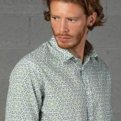 Seed Of Life - "Hempi" LS Premium Button Up Men 14 Seed Of Life -