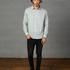 Seed Of Life - "Hempi" LS Premium Button Up Men 15 Seed Of Life -