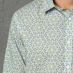 Seed Of Life - "Hempi" LS Premium Button Up Men 16 Seed Of Life -