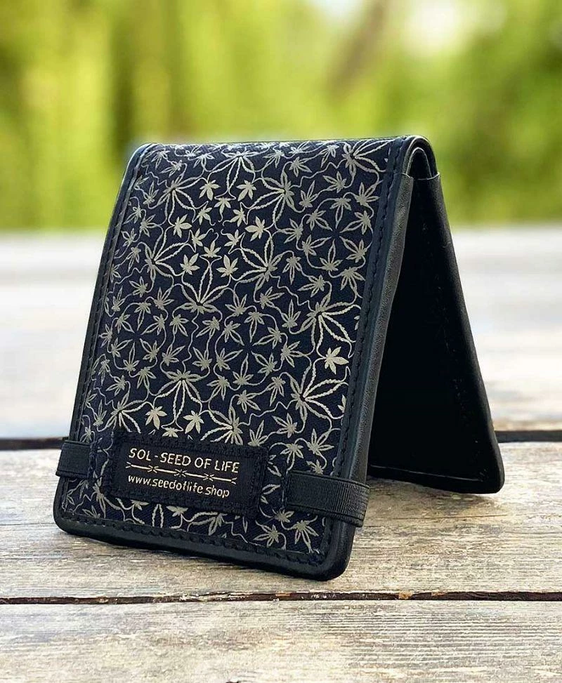 Men Seed Of Life - "Hempi" Wallet 5 Men Seed Of Life - "Hempi" Wallet