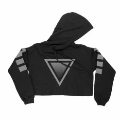 First Earth - Pilluminati Crop Hoodie Black Men