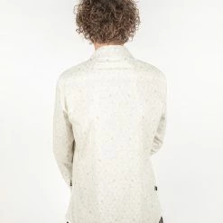 Seed Of Life - "Bees" LS Button Up - White 14 Seed Of Life -