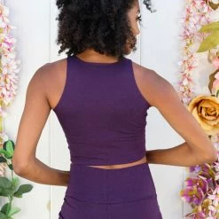 The Headspace Warrior Within - Purple Bamboo Tank Top Men