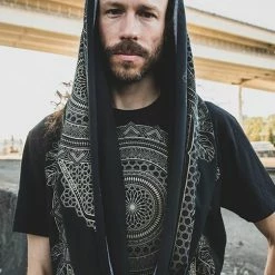 Rythmatix - LIMITED EDITION CASSADY BELL INFINITY SCARF - Black Men