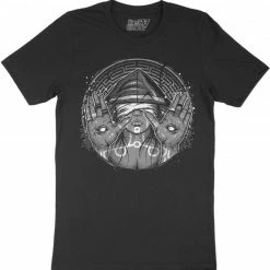 Men First Earth - Seer T-SHIRT Black