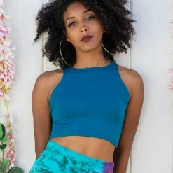 The Headspace Warrior Within Teal Bamboo Tank Top Men