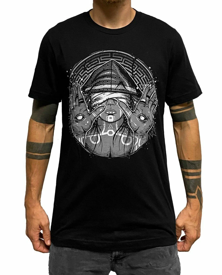 Men First Earth - Seer T-SHIRT Black 4 Men First Earth - Seer T-SHIRT Black