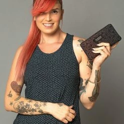 Wallets Seed Of Life - "LSD Molecule - Red" Women's Wallet