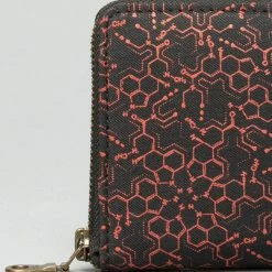 Wallets Seed Of Life - "LSD Molecule - Red" Women's Wallet
